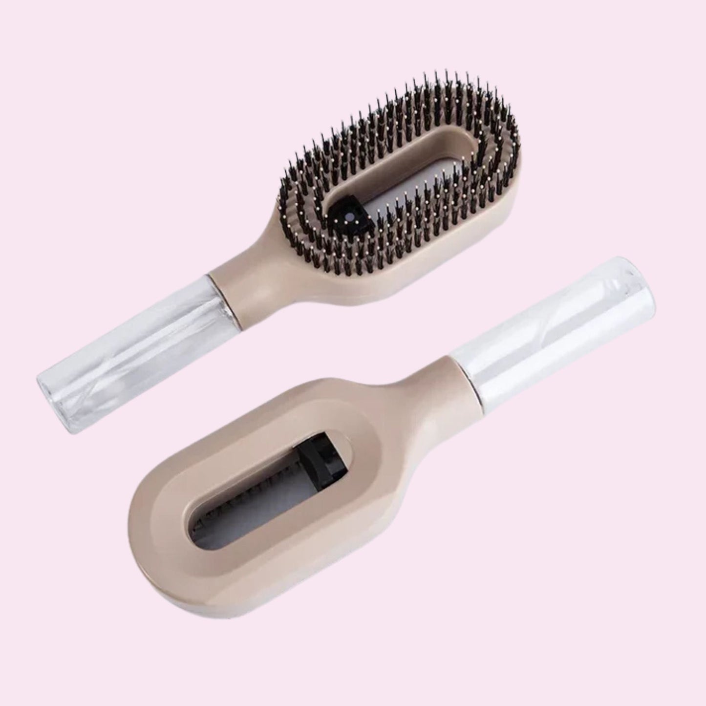 Cepillo desenredante 2 en 1 con pulverizador