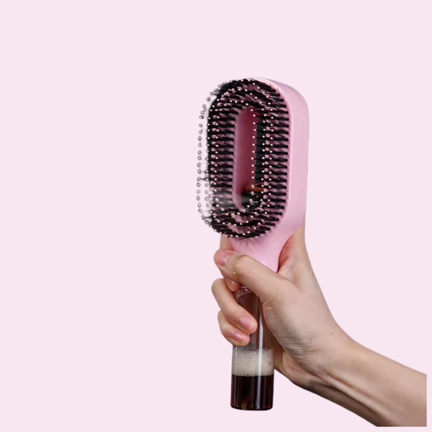 Cepillo desenredante 2 en 1 con pulverizador