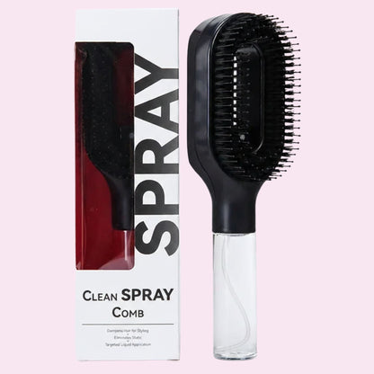 Cepillo desenredante 2 en 1 con pulverizador